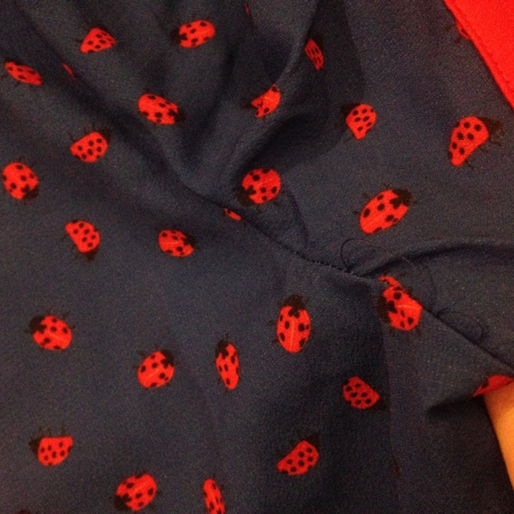 🐒NEW Lindy Bop Ladybug Top🐒 - Picture 3 of 4